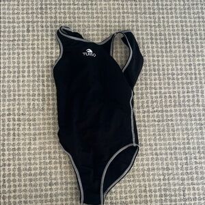 Women's Black Swim One Piece